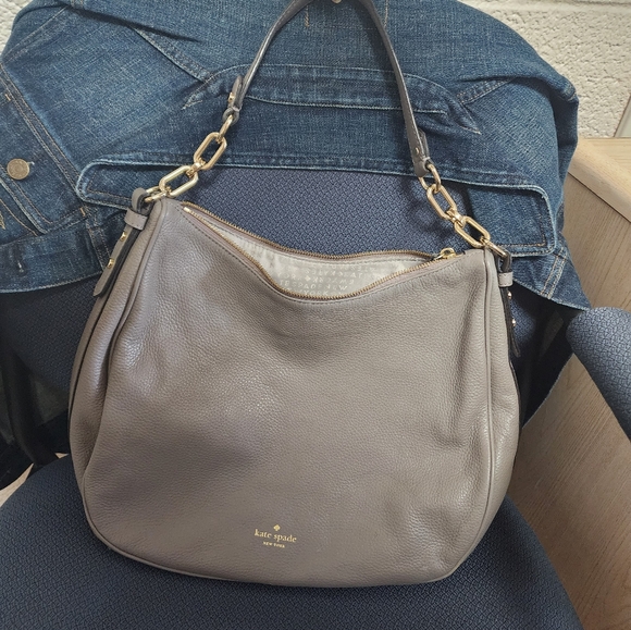 Kate spade dark gray shoulder bag, 15 x 11 - Picture 2 of 16